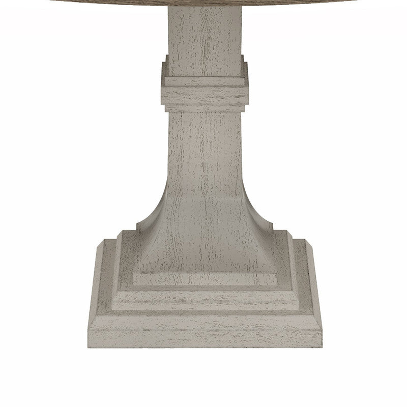 Tannen White/Gray 59" Round Dining Table