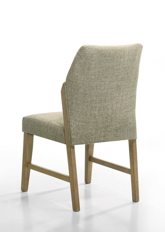Eden Beige 20"W Linen Dining Chair (Set of 2)
