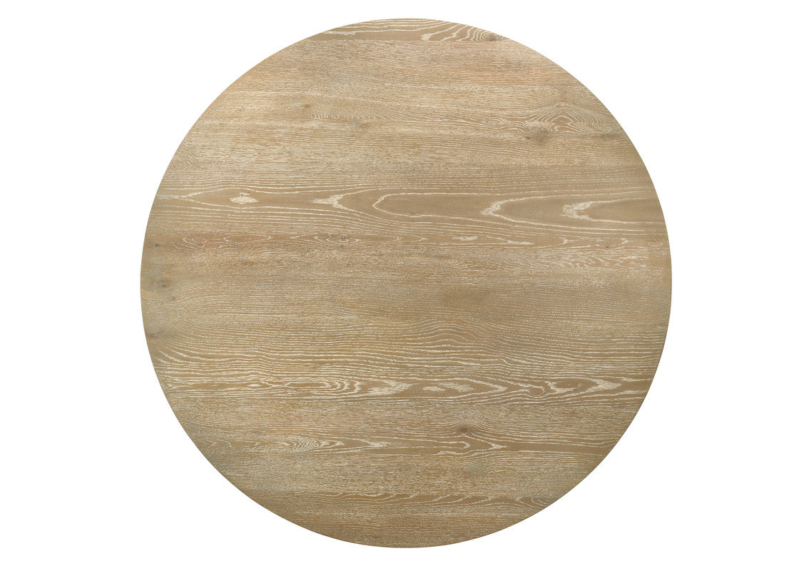 Eden Rustic Oak 59" Round Dining Table