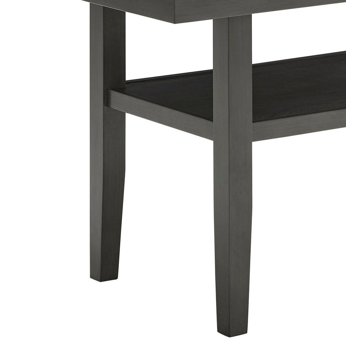 Selena Gray 60" Rectangular Dining Table