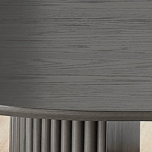 Valencia Gray 80" Oval Dining Table