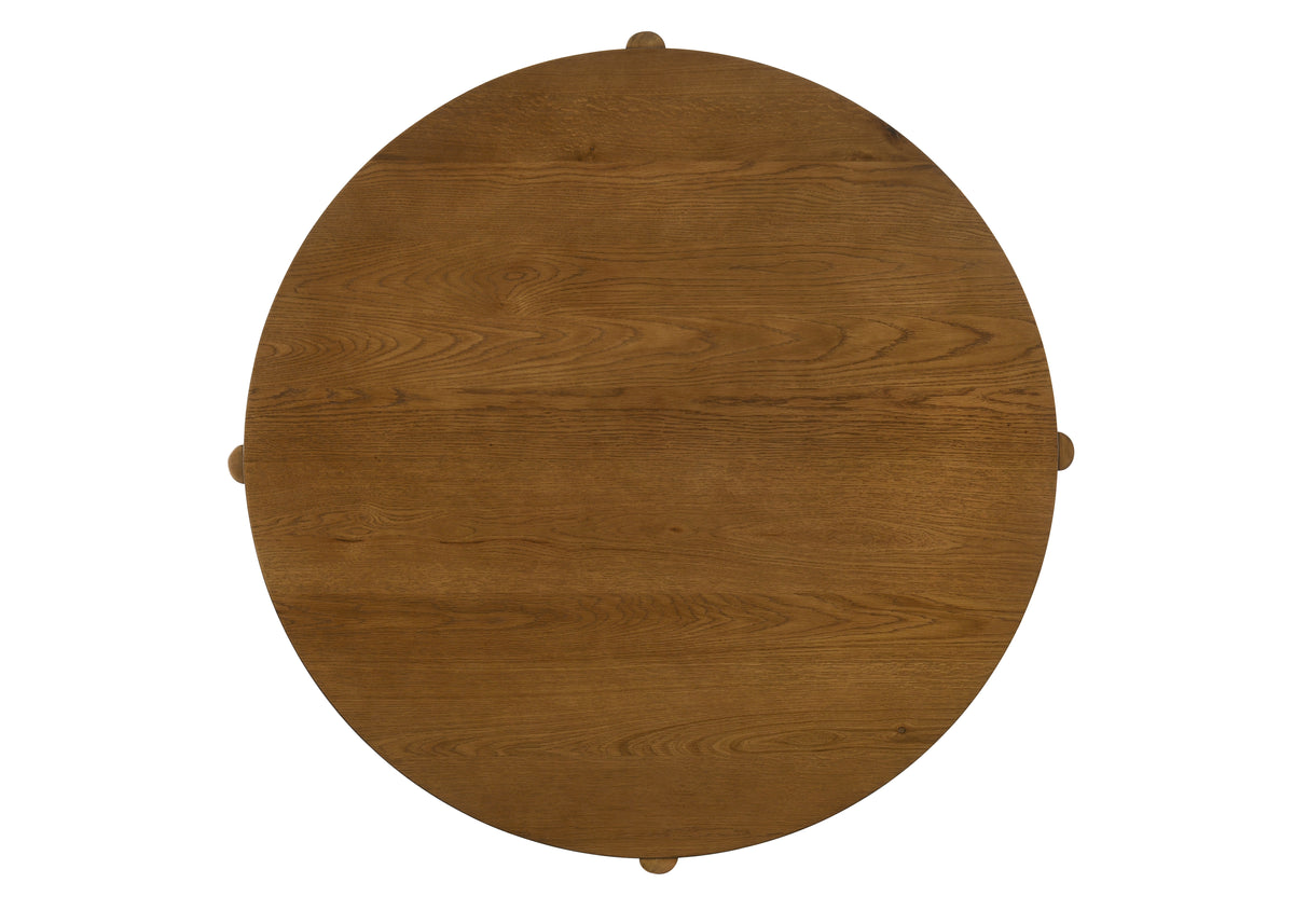 Andrew Walnut 47" Round Dining Table