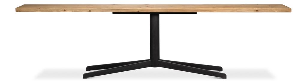 Architectural Lines Beige Wall Console Table