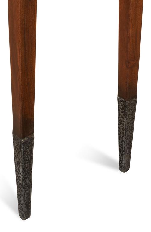 Burnford Grey Console Table