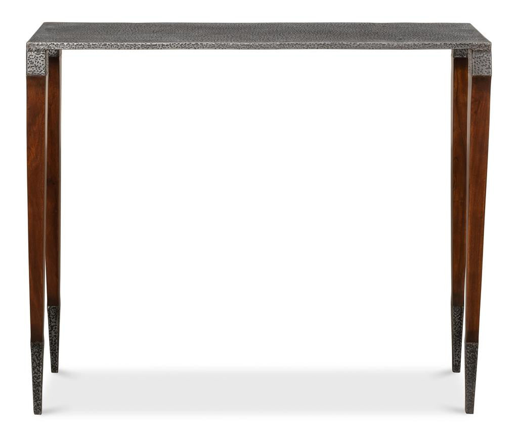 Burnford Grey Console Table