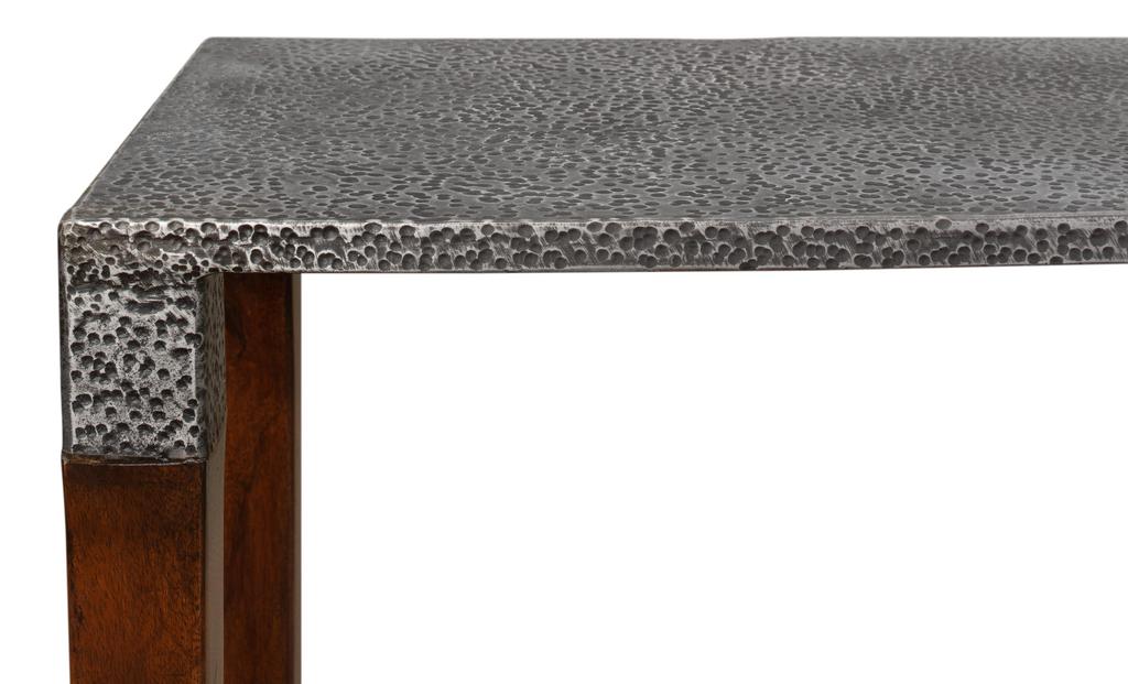 Burnford Grey Console Table