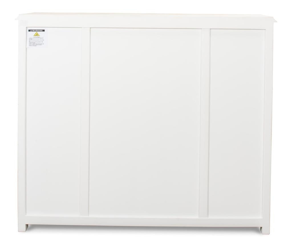 White Swan White Tall Sideboard