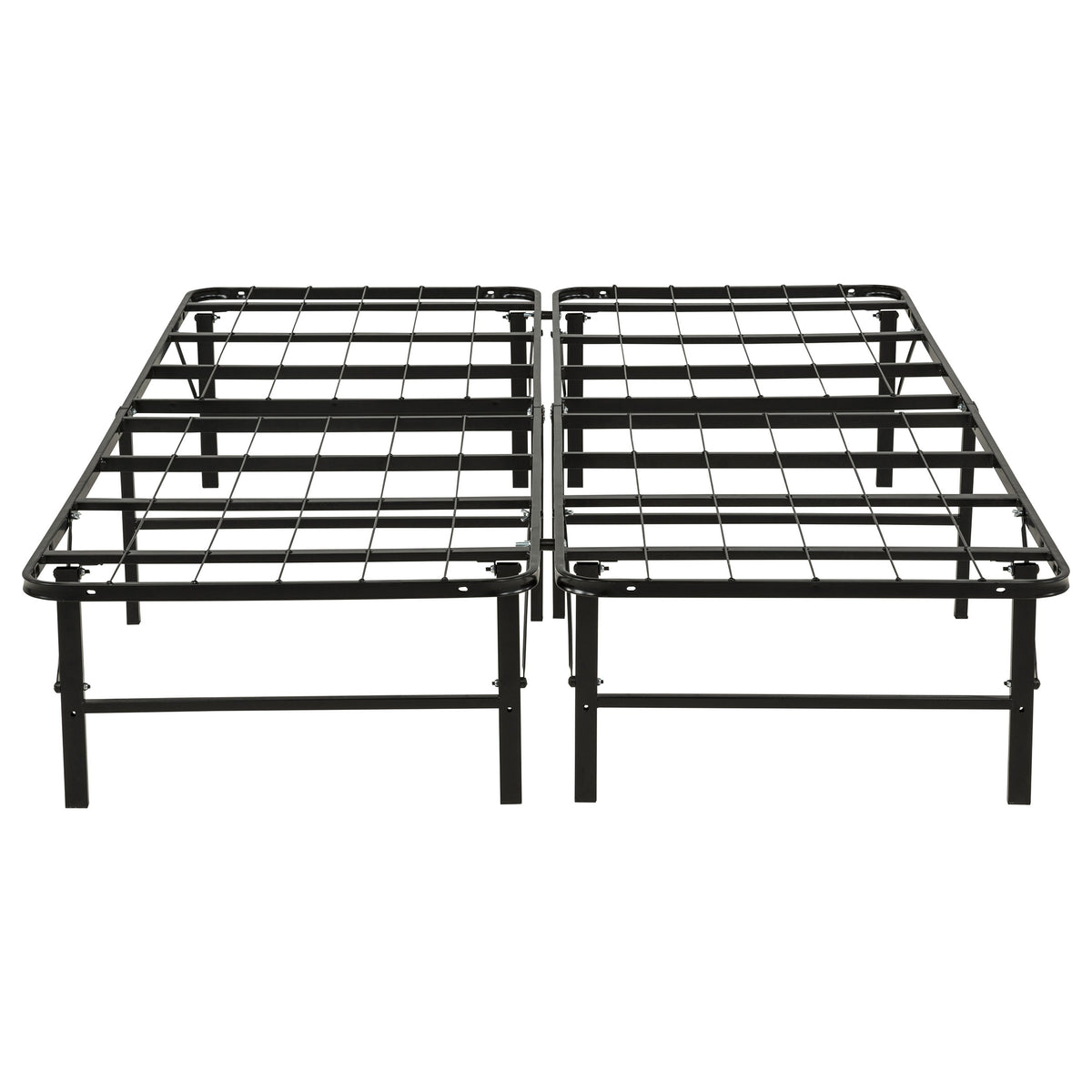 Kramer Black Full Folding Metal Platform Bed Frame
