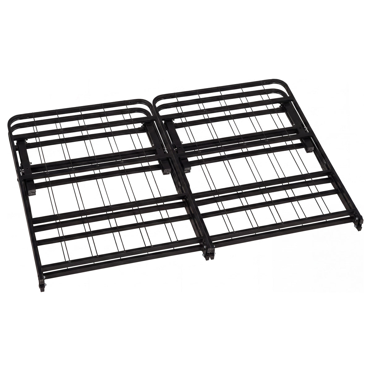 Kramer Black Full Folding Metal Platform Bed Frame