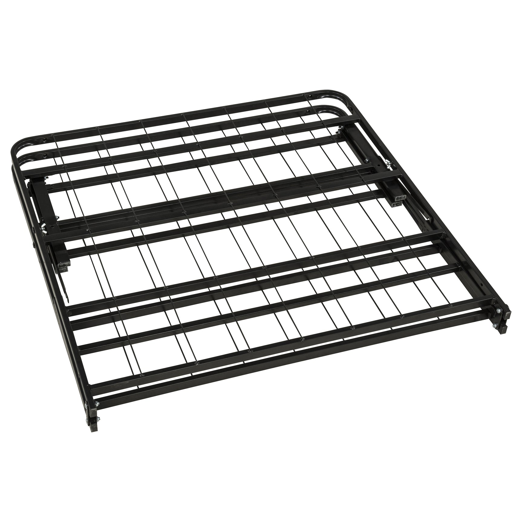 Kramer Black Twin Folding Metal Platform Bed Frame