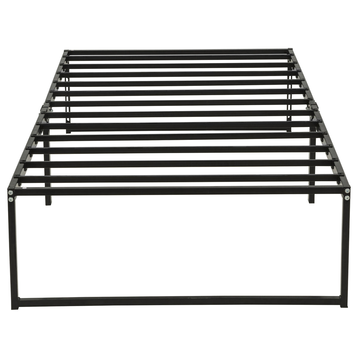 Gates Black Twin Heavy-gauge Metal Platform Bed Frame