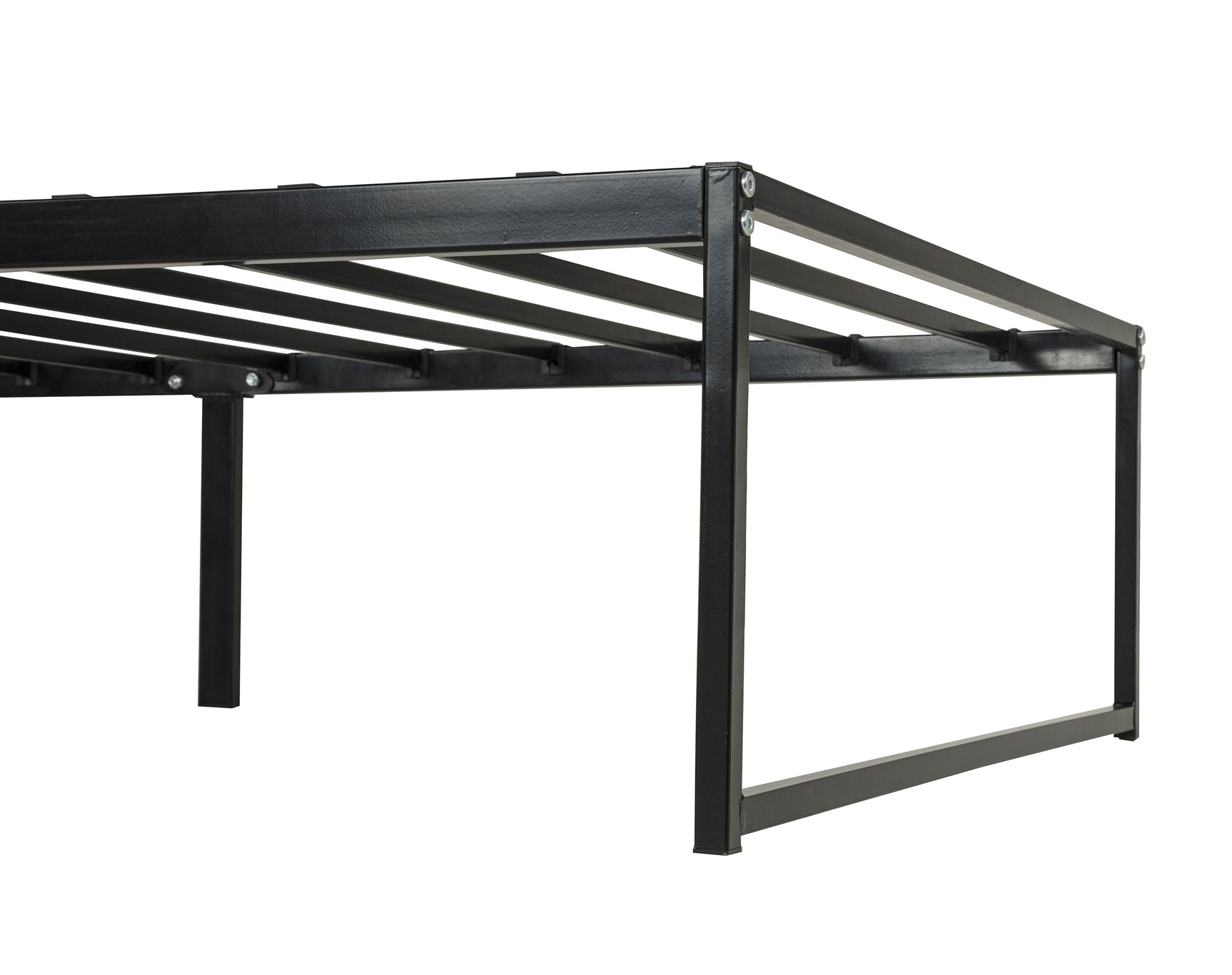 Gates Black Twin Heavy-gauge Metal Platform Bed Frame