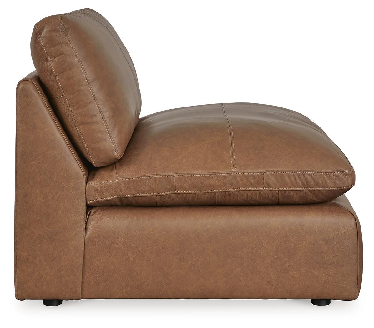Emilia Caramel 3-Piece Sectional Sofa, 2-Piece Sectional Loveseat and Ottoman (Online Special Price)