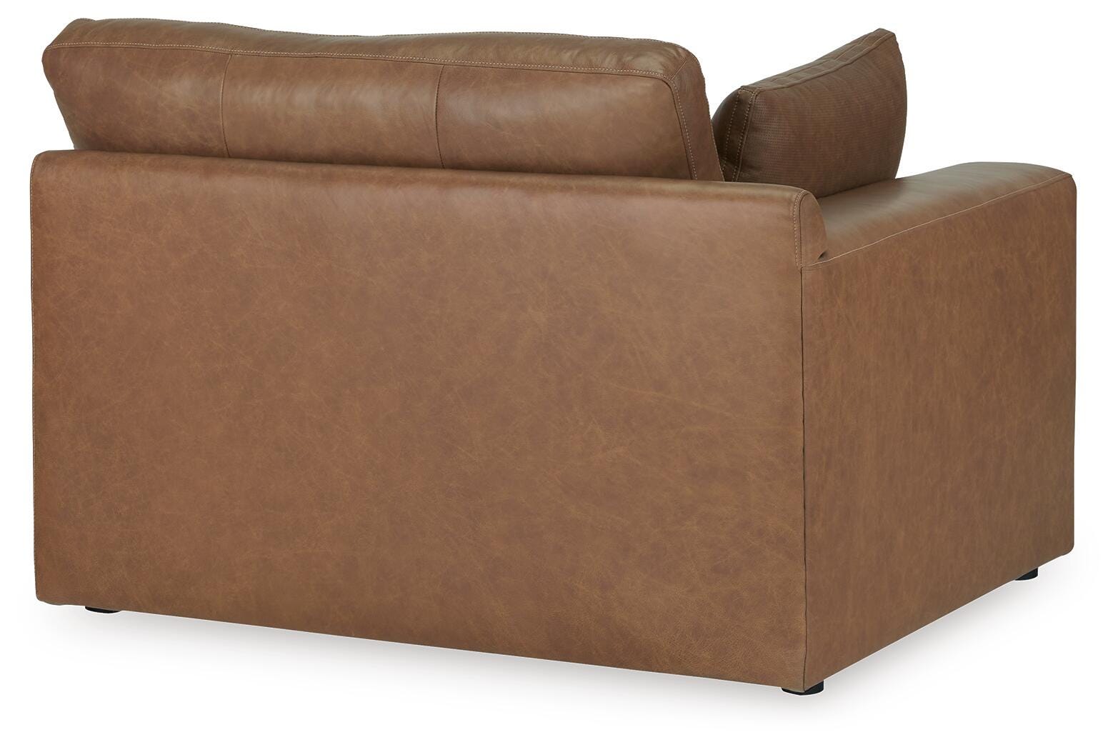 Emilia Caramel 3-Piece Sectional Sofa, 2-Piece Sectional Loveseat and Ottoman (Online Special Price)