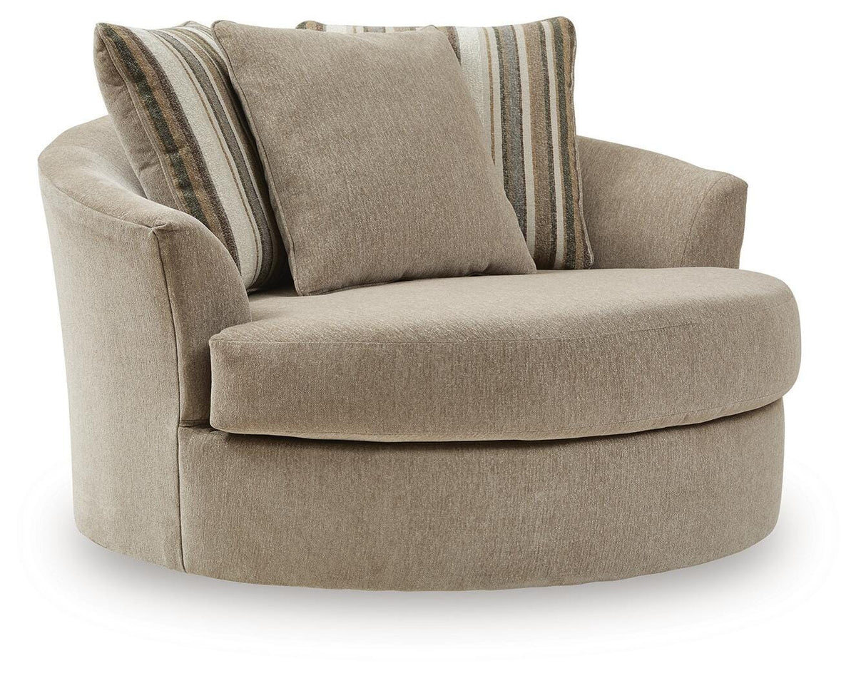 Linenhause Dune Oversized Swivel Accent Chair (Online Special Price)