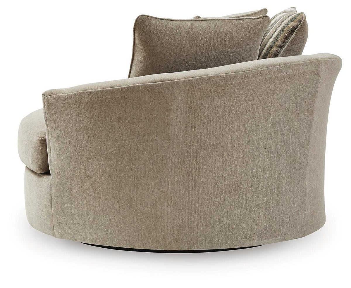 Linenhause Dune Oversized Swivel Accent Chair (Online Special Price)