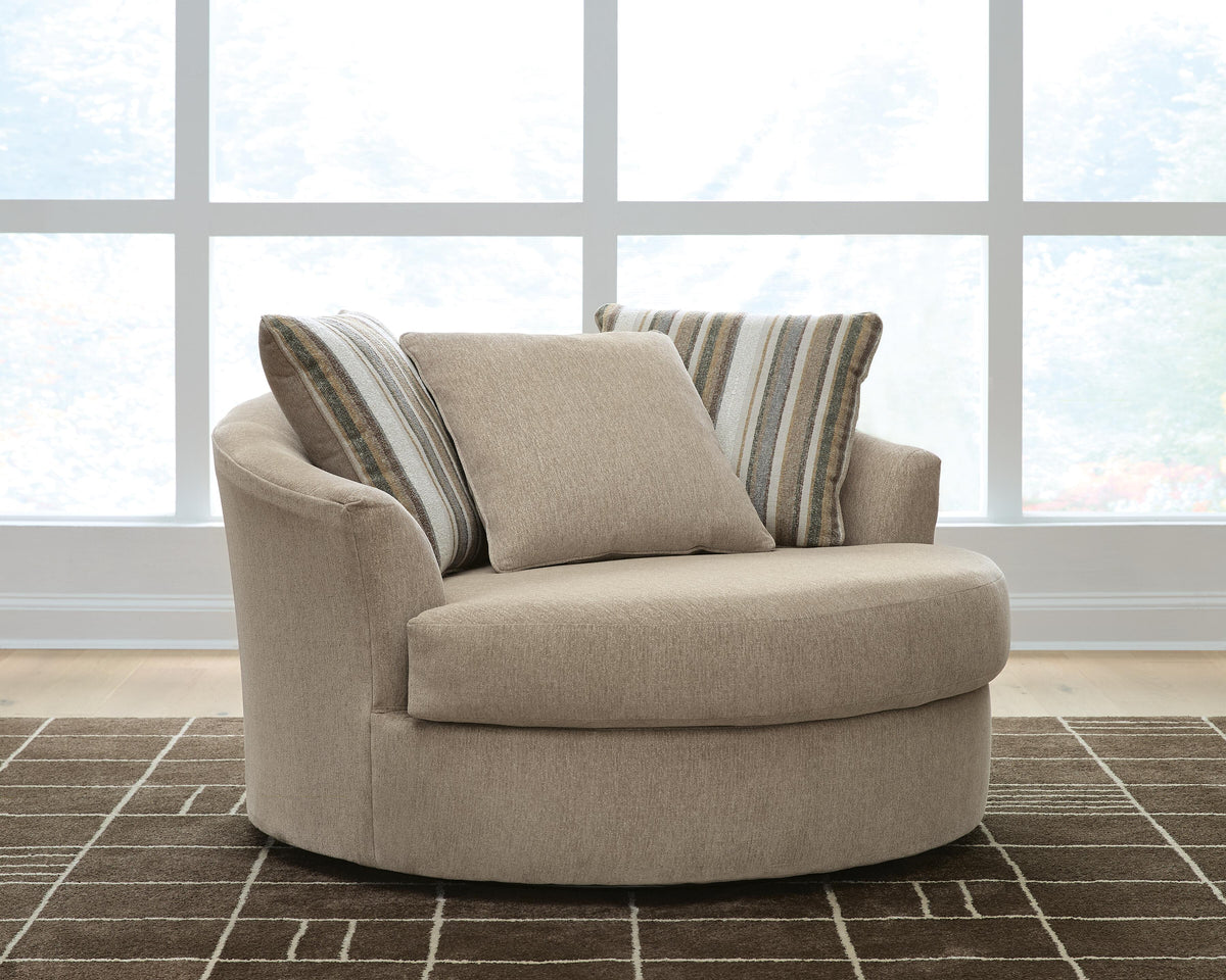Linenhause Dune Oversized Swivel Accent Chair (Online Special Price)