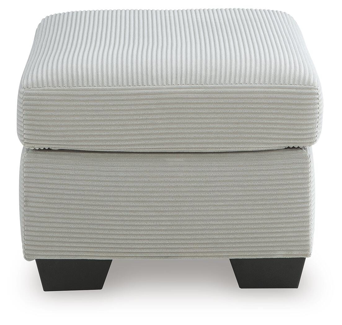 Amesley Smoke Ottoman (Online Special Price)