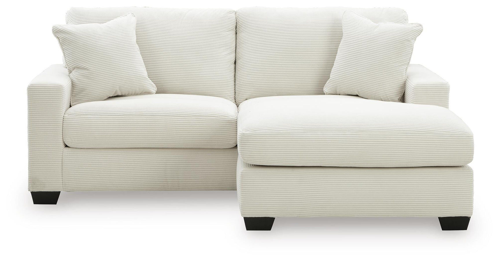 Amesley Ivory Sofa Chaise