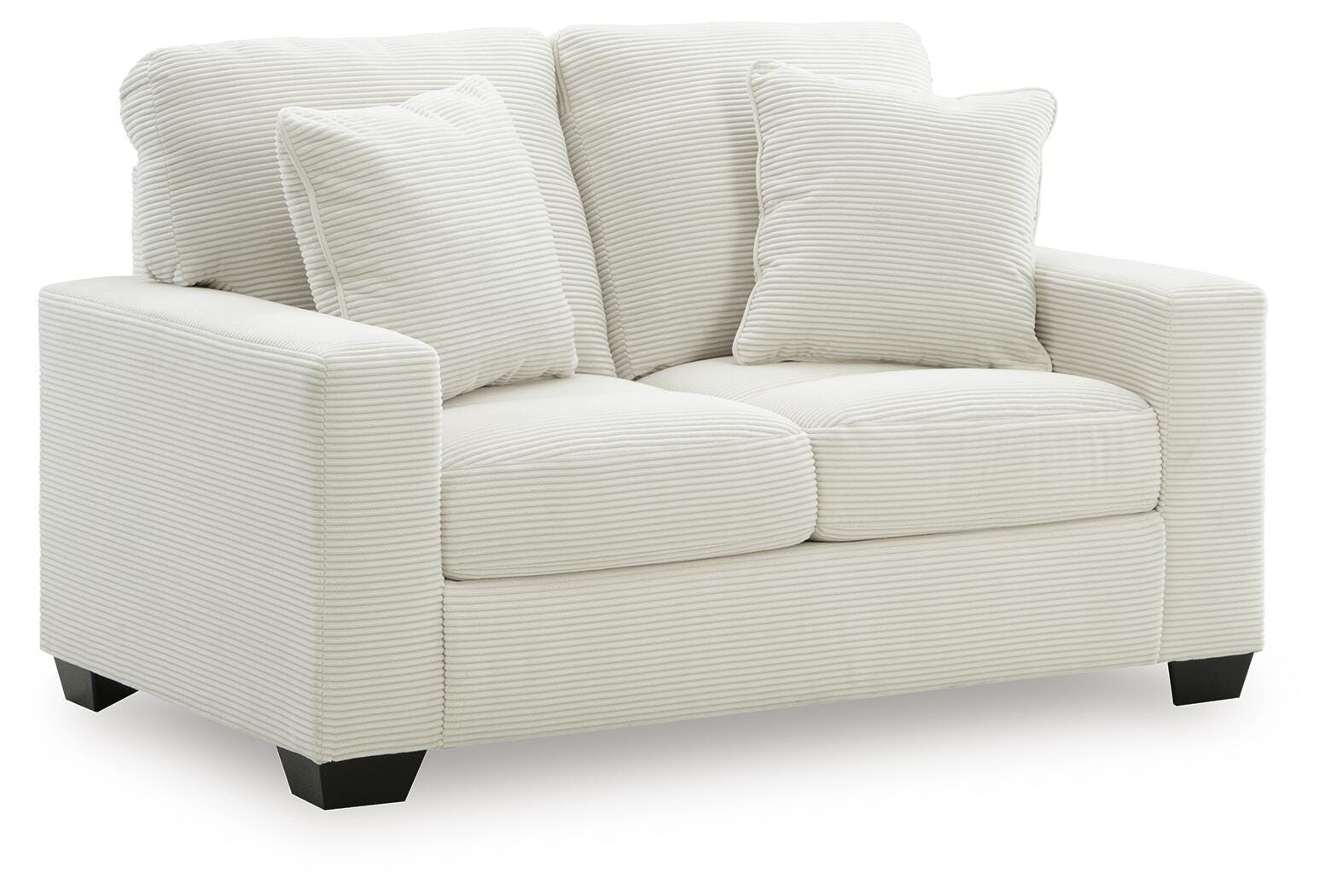 Amesley Ivory Loveseat