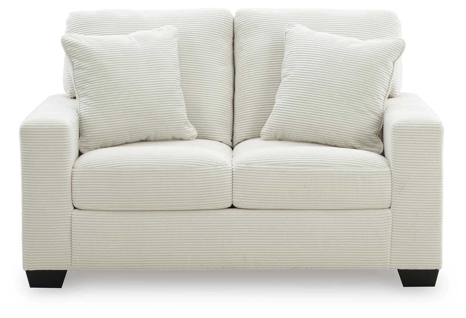 Amesley Ivory Loveseat