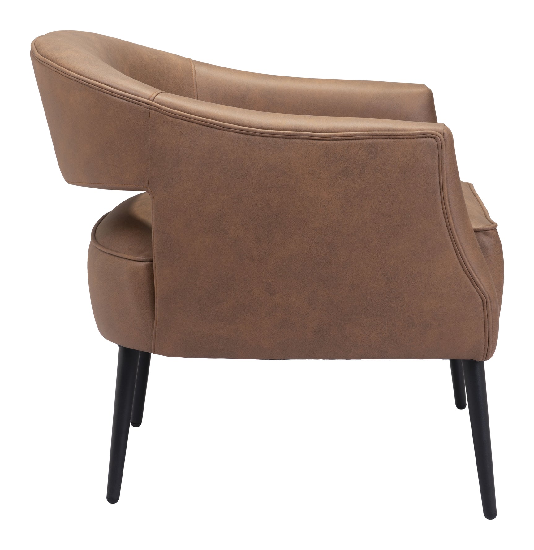Berkeley Vintage Brown Accent Chair
