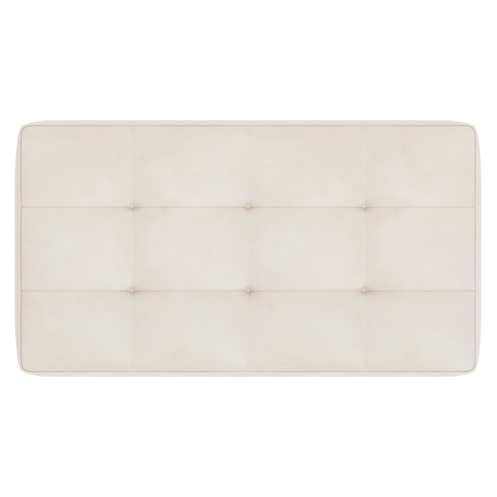 Nest Cream Ottoman