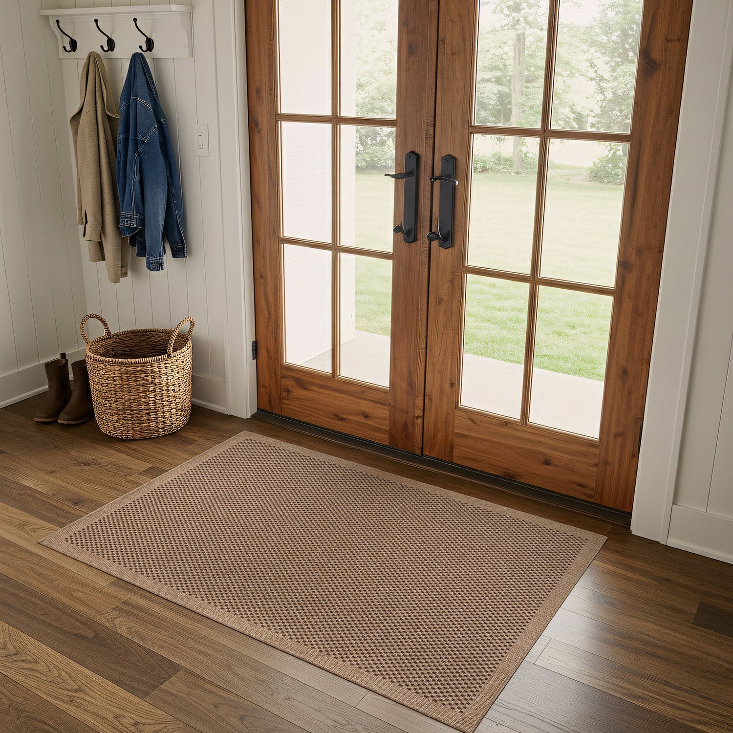 Fiora Natural 3 Jute-Look Rug | Pet-Friendly Texture