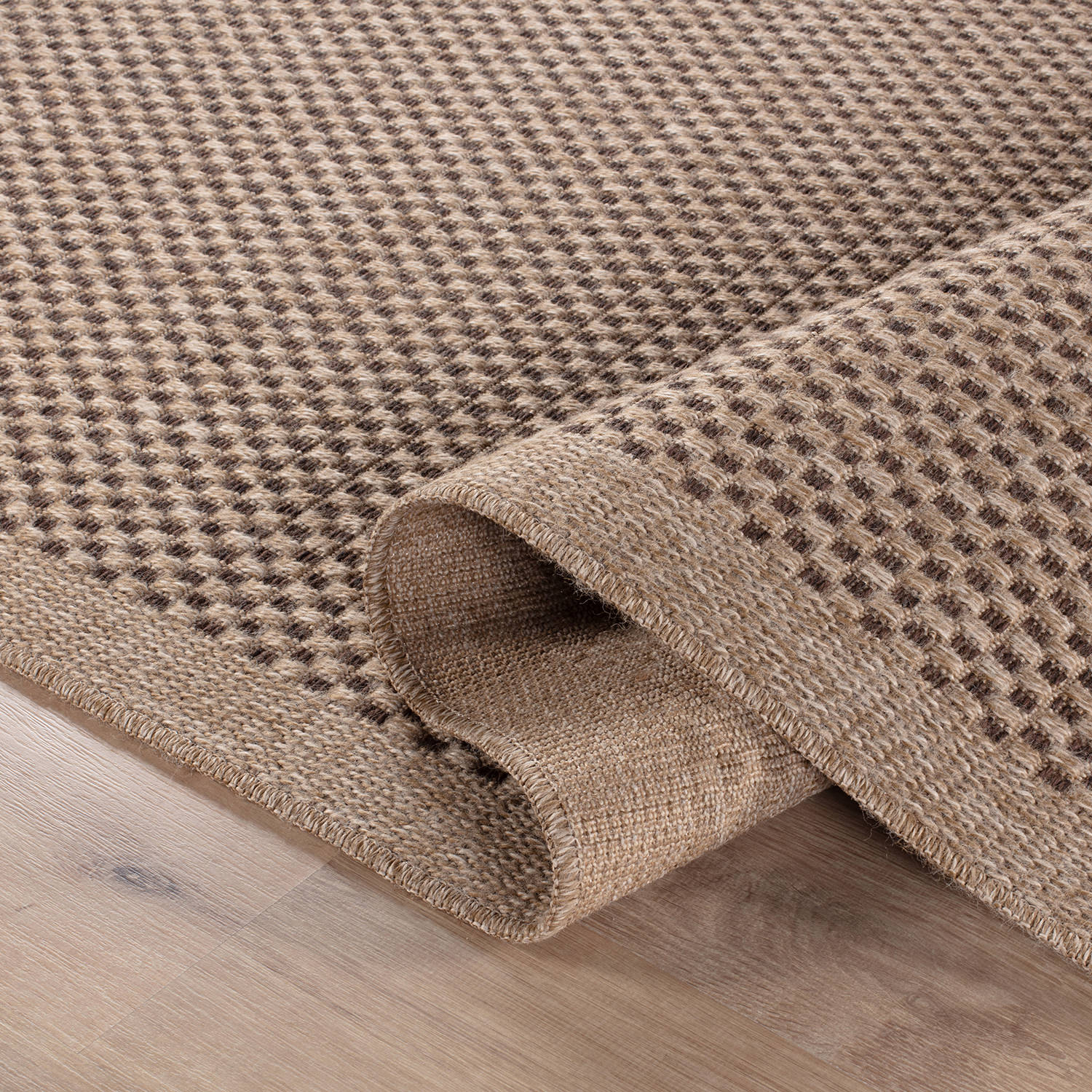 Fiora Natural 3 Jute-Look Rug | Pet-Friendly Texture