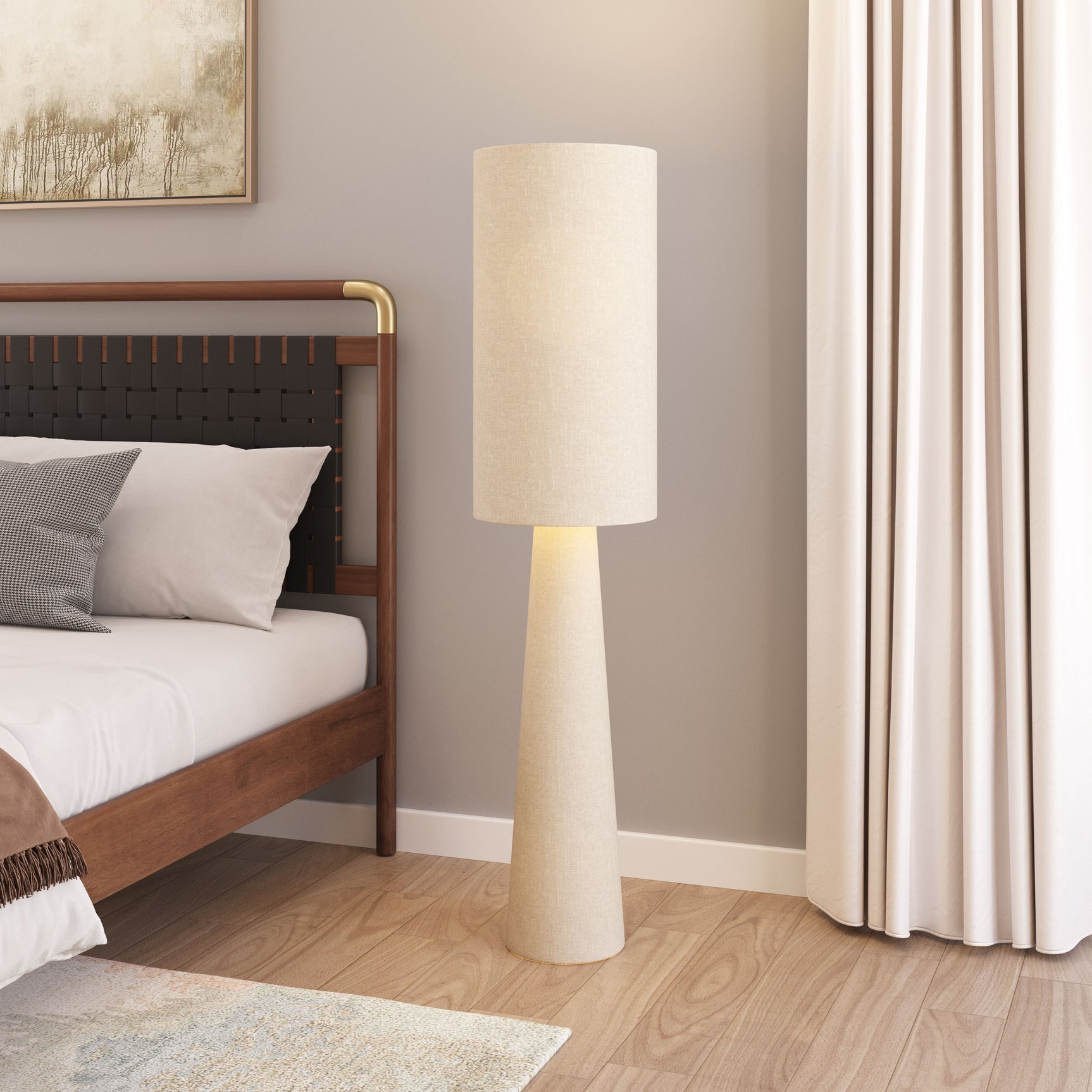Heaven Beige Floor Lamp