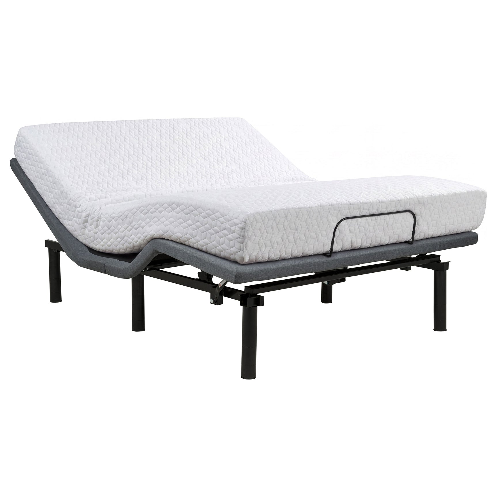 Tasca Black Queen Dual-motor Adjustable Bed Base In