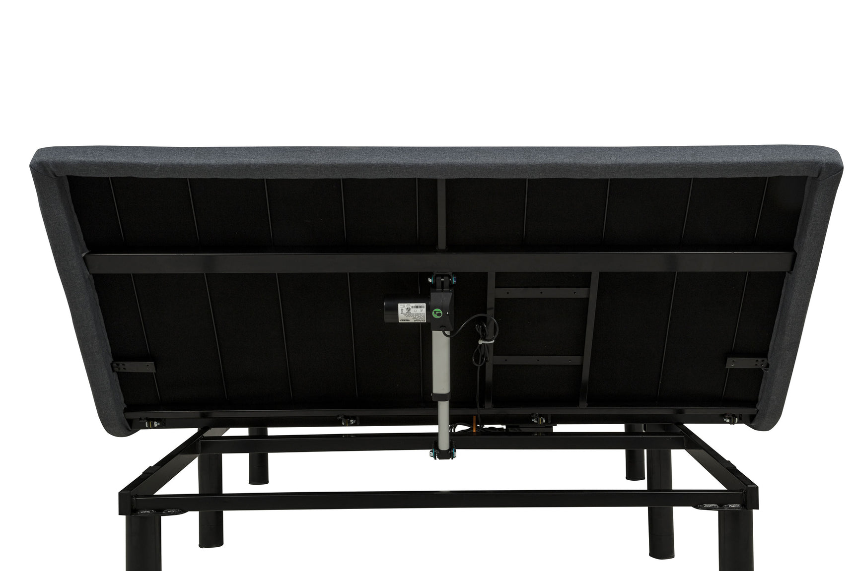 Tasca Black Queen Dual-motor Adjustable Bed Base In