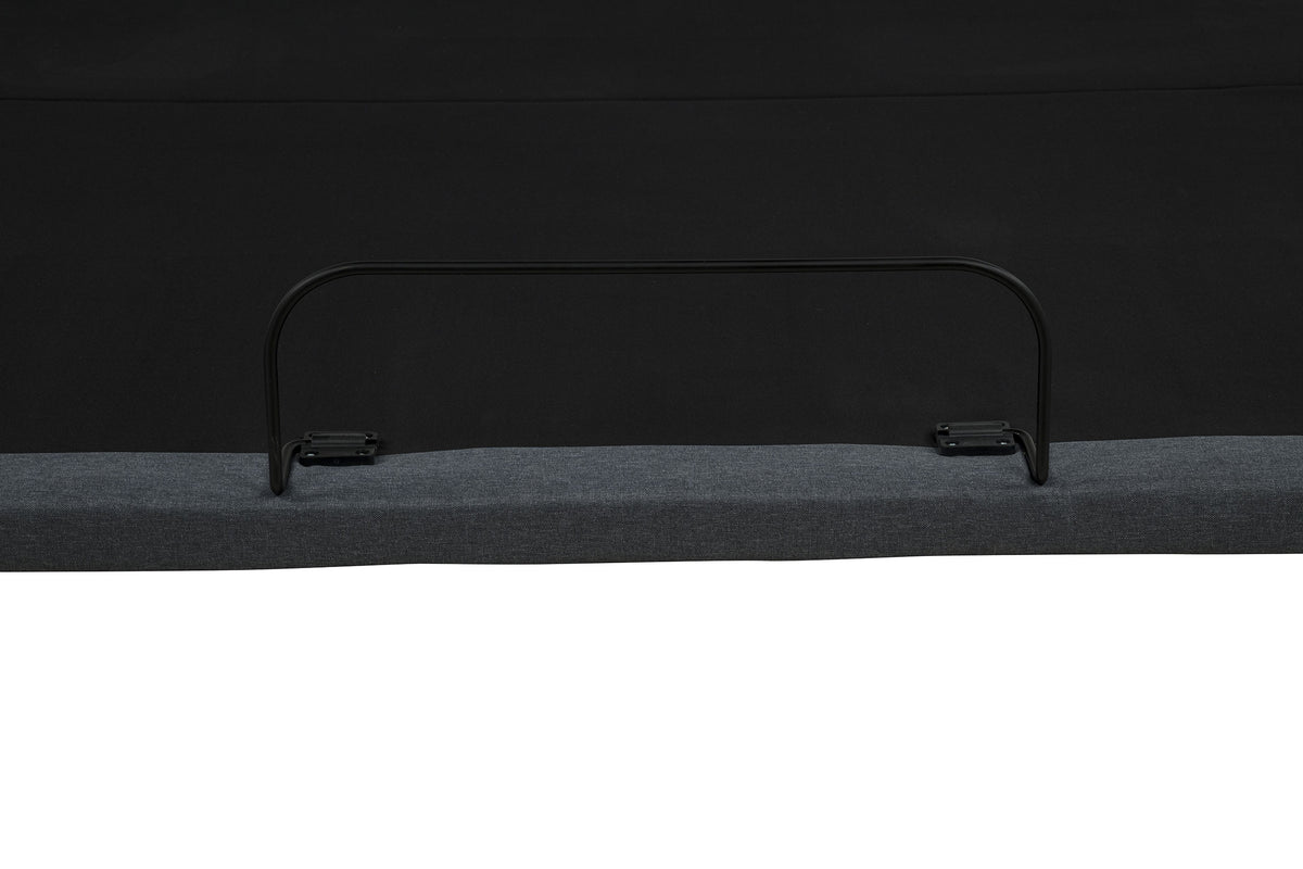Tasca Black Queen Dual-motor Adjustable Bed Base In