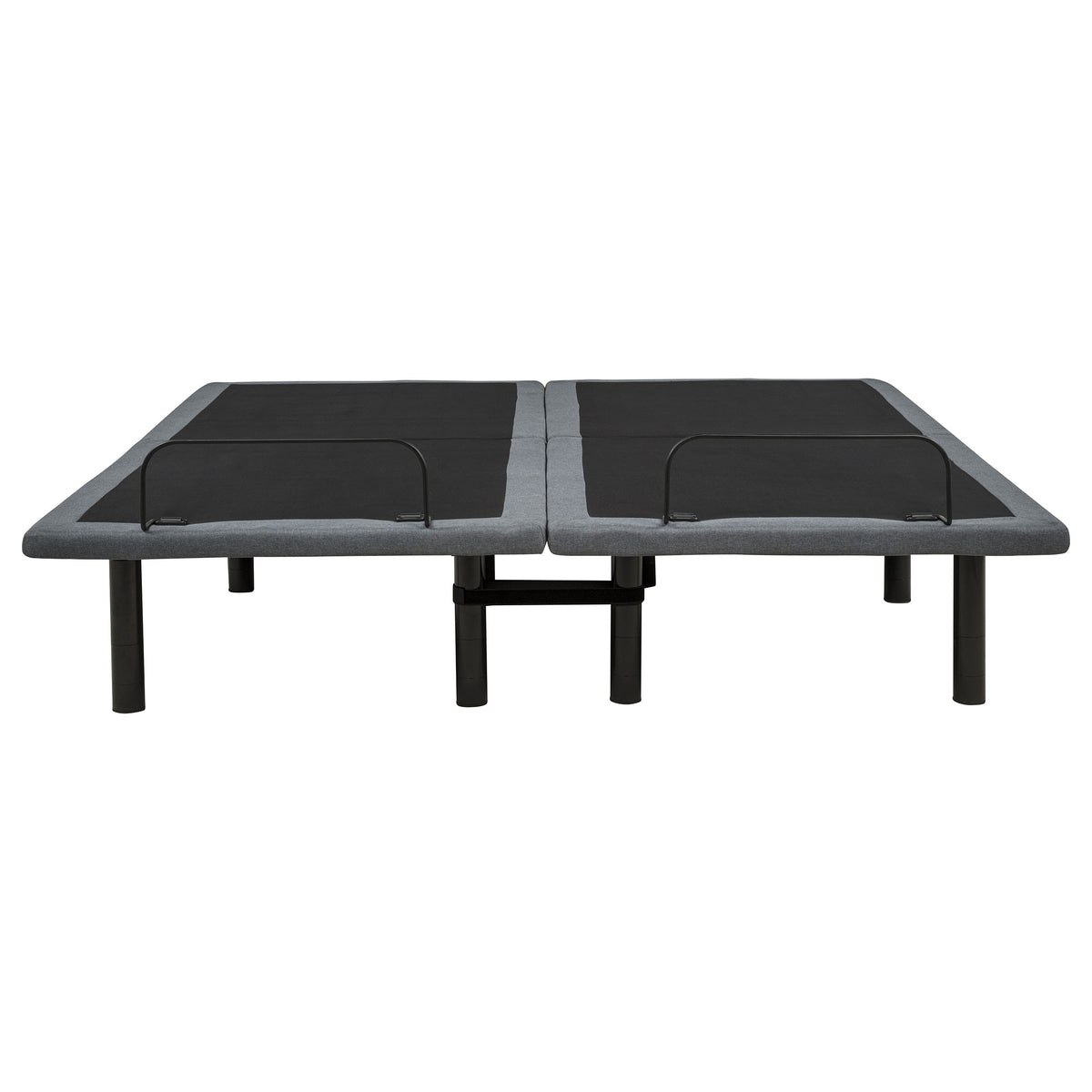 Tasca Black / Grey 2-Piece Split Eastern King Dual-motor Adjustable Bed Base