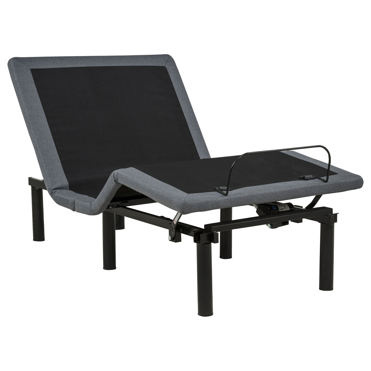 Tasca Black Twin Dual-motor Adjustable Bed Base In