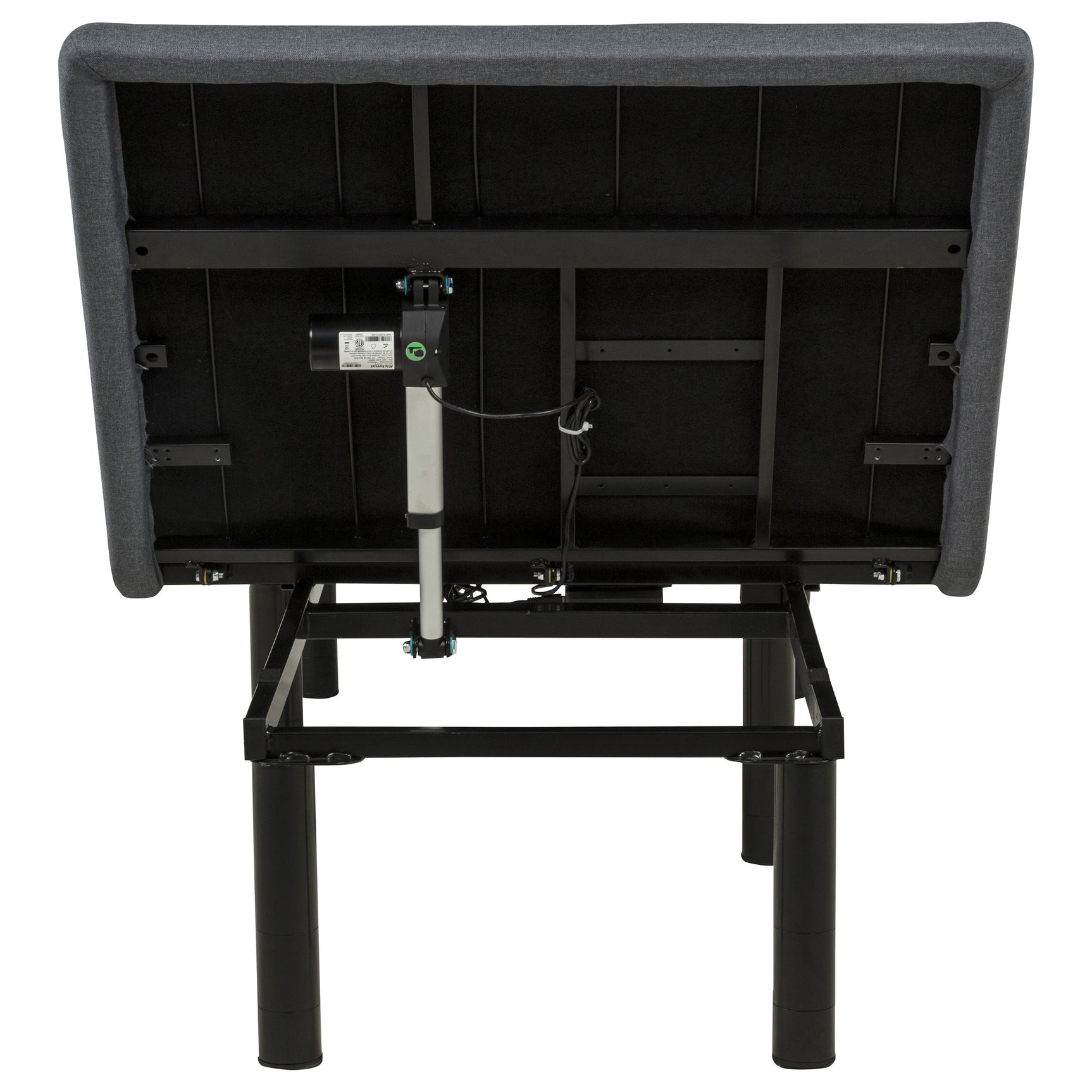 Tasca Black Twin Dual-motor Adjustable Bed Base In