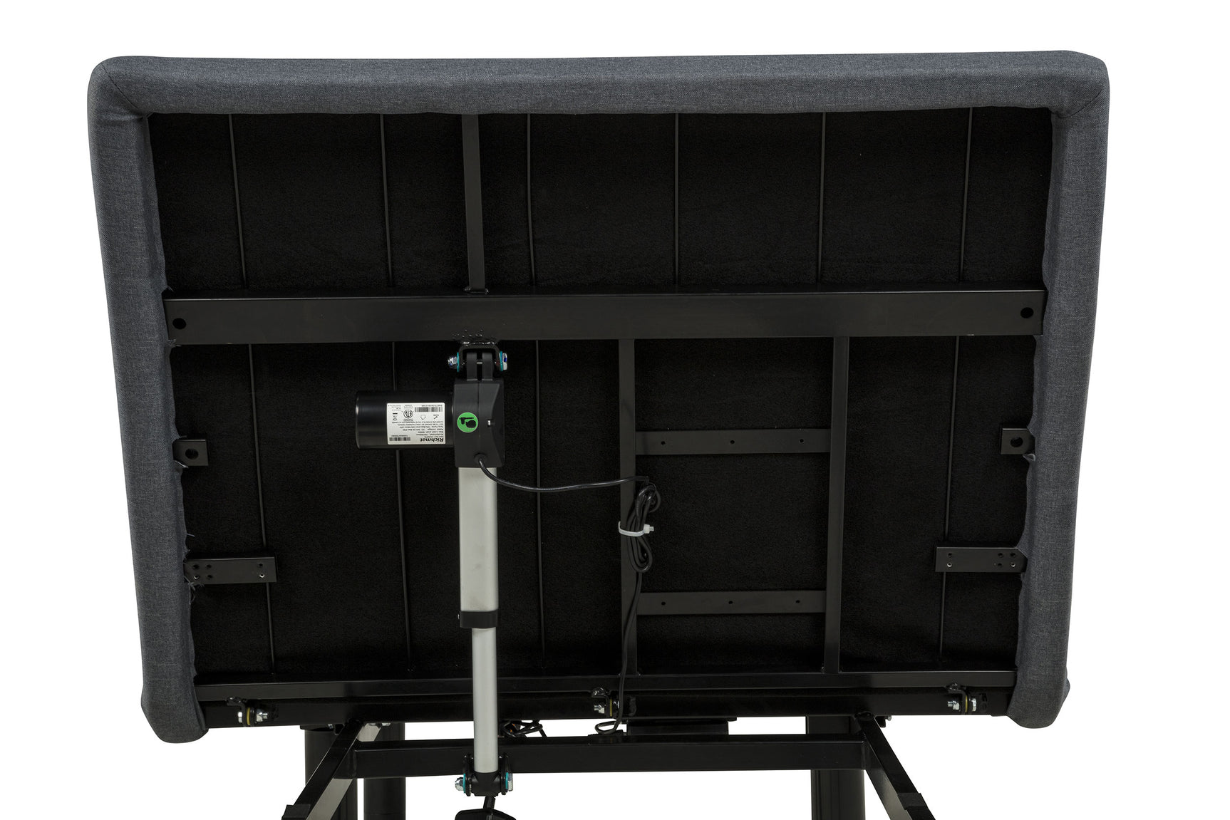 Tasca Black Twin Dual-motor Adjustable Bed Base In