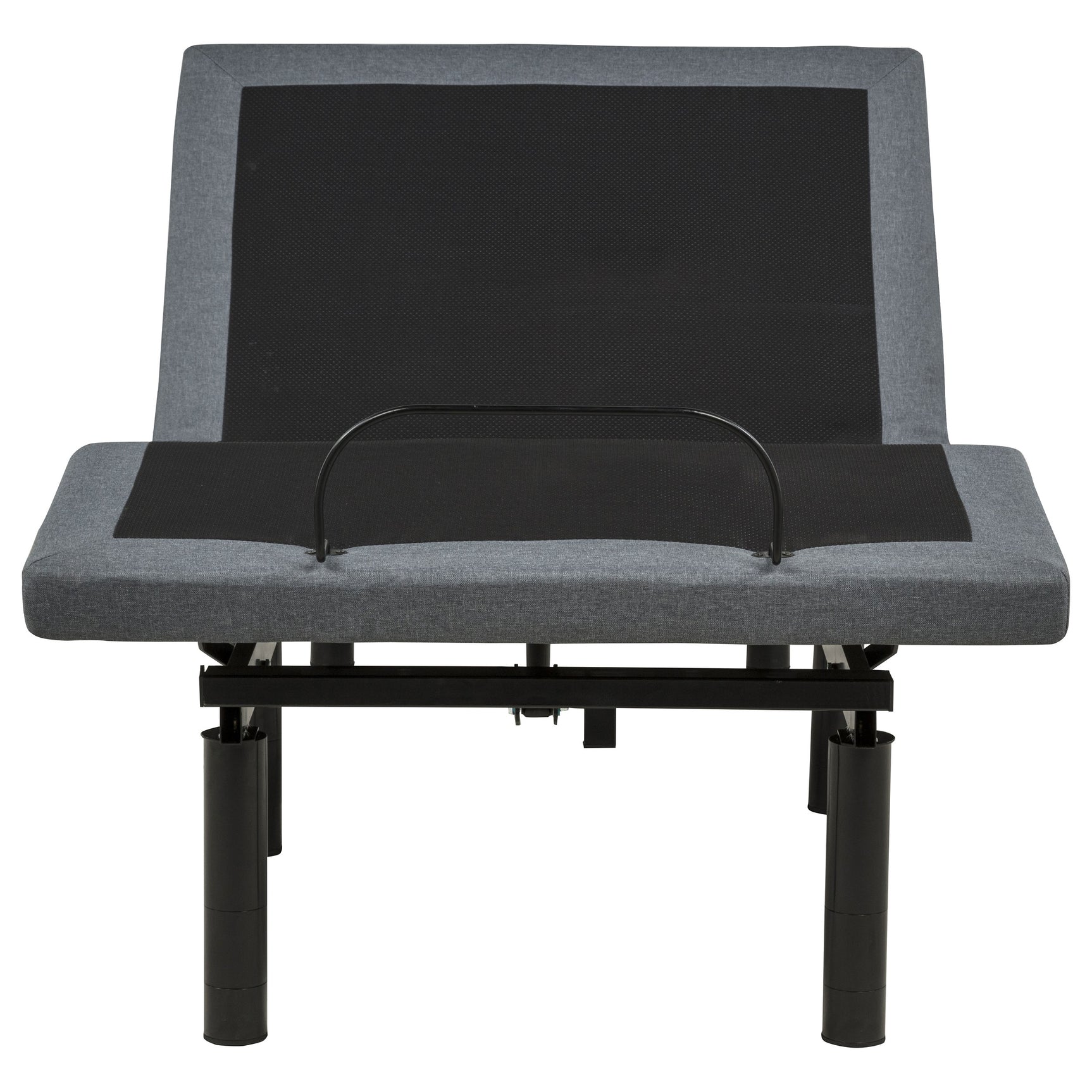 Weston Black And Grey Twin Dual-motor Massage Adjustable Bed Base In