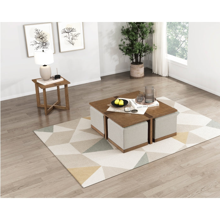Sienna Brown End Table