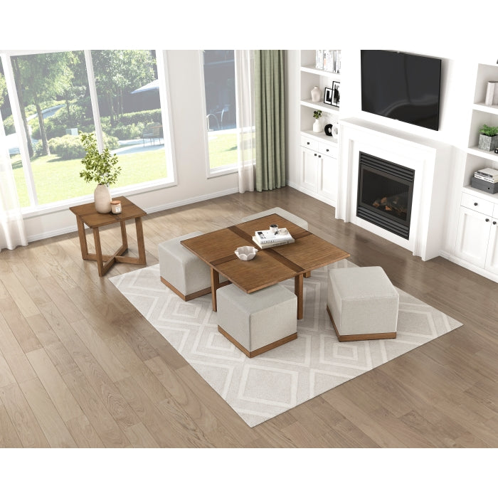 Sienna Brown End Table