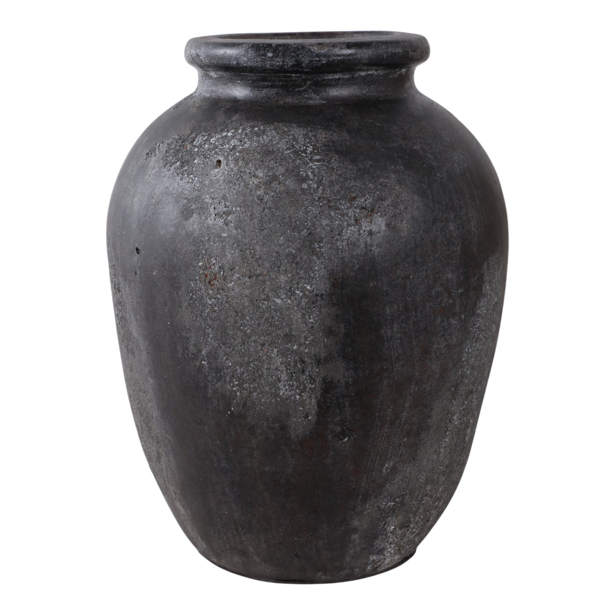 Duncanrun Black Terracotta Vase