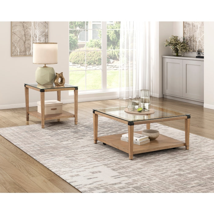 Riverton Brown Cocktail Table