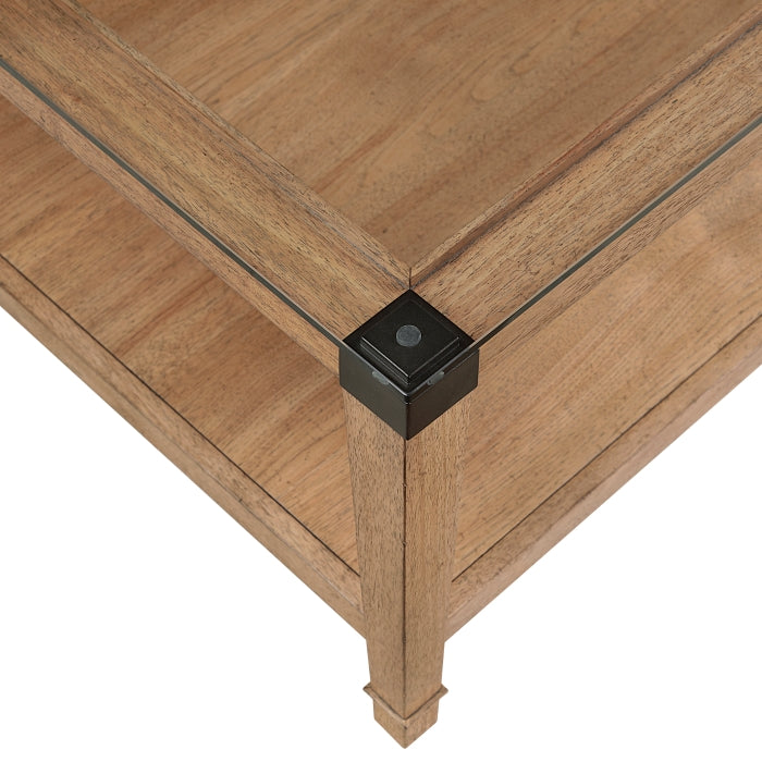 Riverton Brown Cocktail Table
