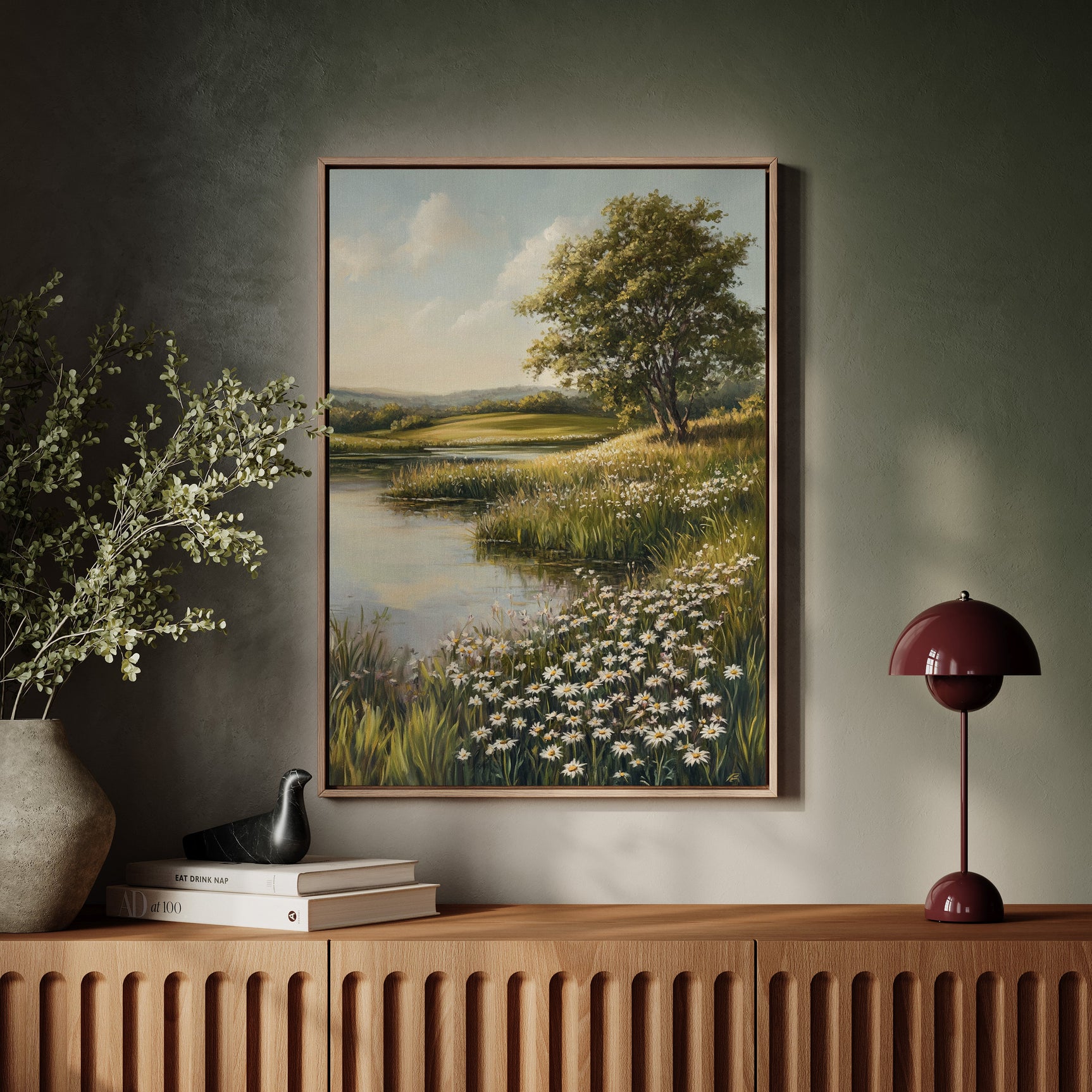 Where Wildflowers Greet the Water