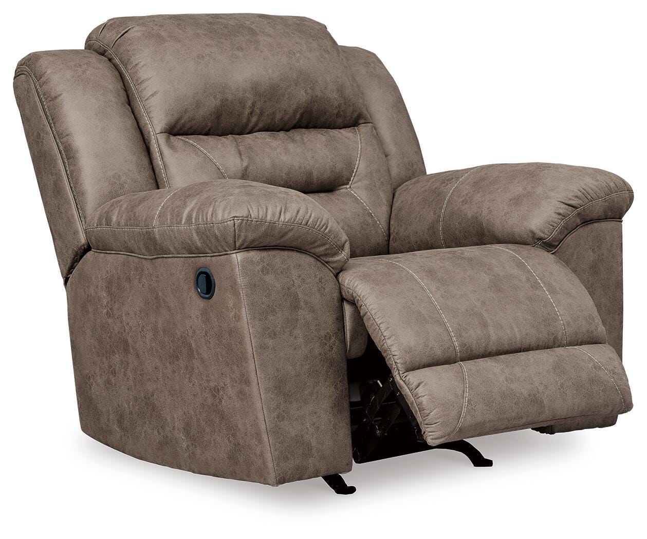 Stoneland Fossil Reclining Loveseat and 2 Recliners