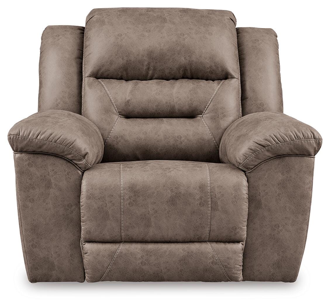 Stoneland Fossil Reclining Sofa and 2 Power Recliners