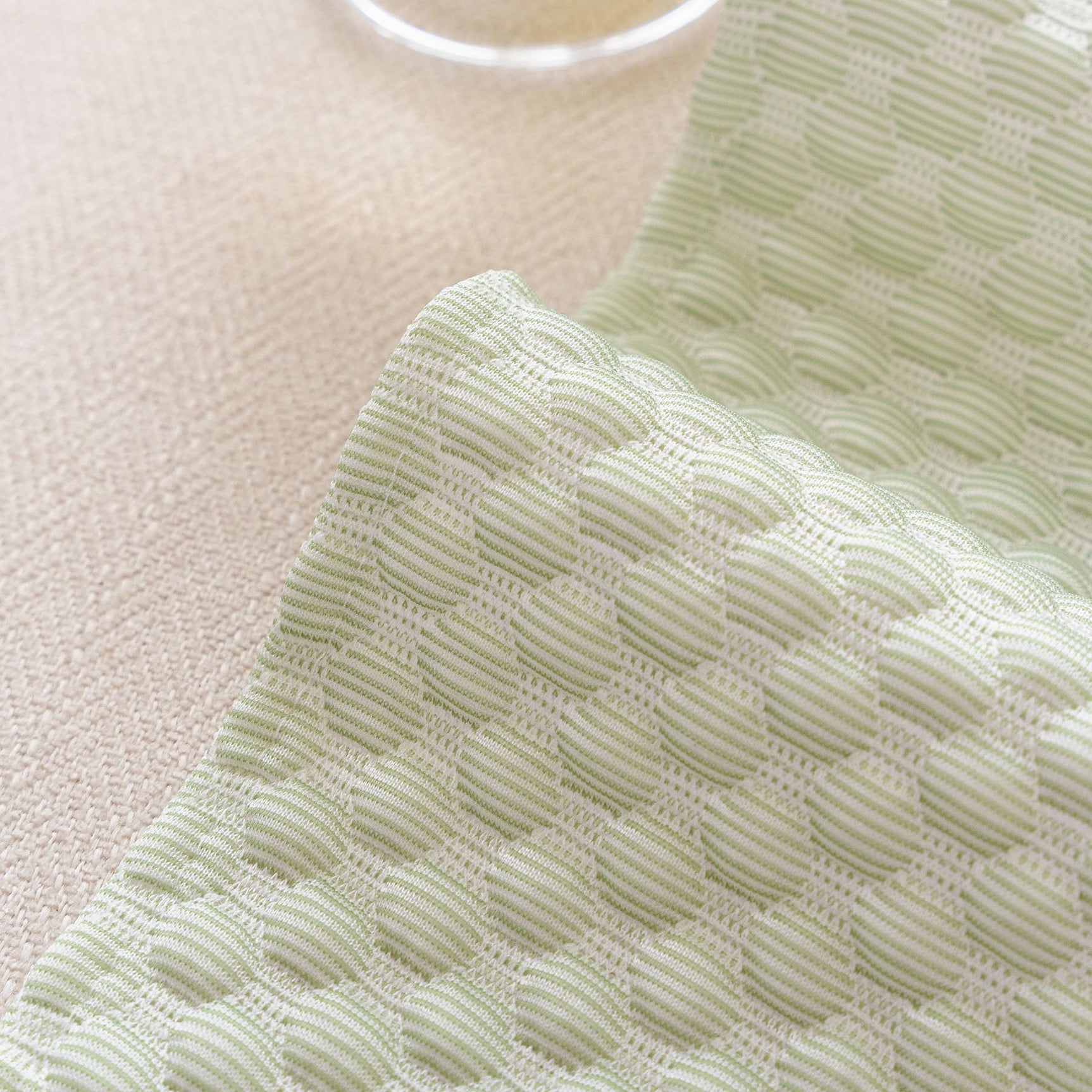 3D Bubble Textured Furniture Protector Throw Cover, Cooling Soft Woven Couch Cover - Ornate Home