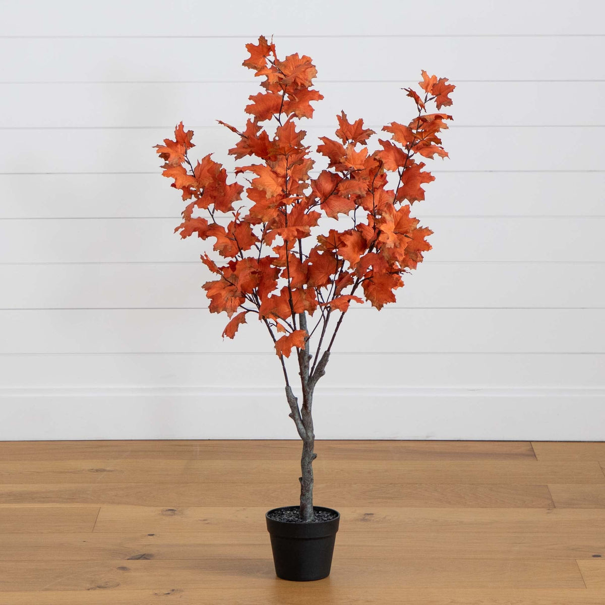 4’ Autumn Smoky Maple Artificial Fall Tree