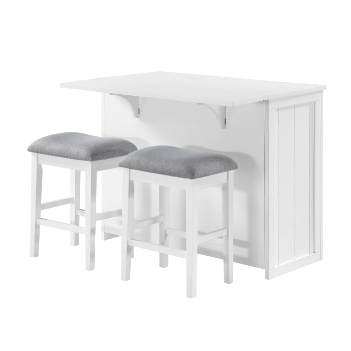 Meadowbrook Silver Counter Height Stool