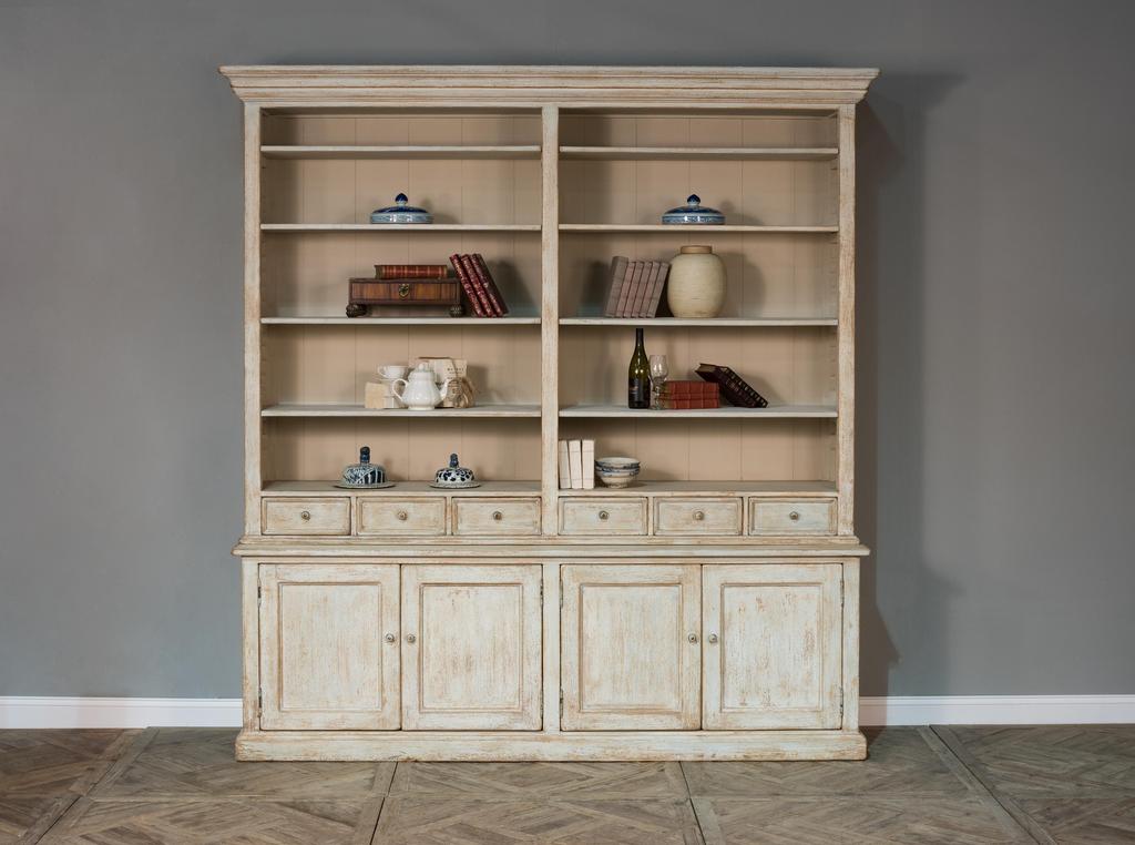 Angelique Beige Bookcase
